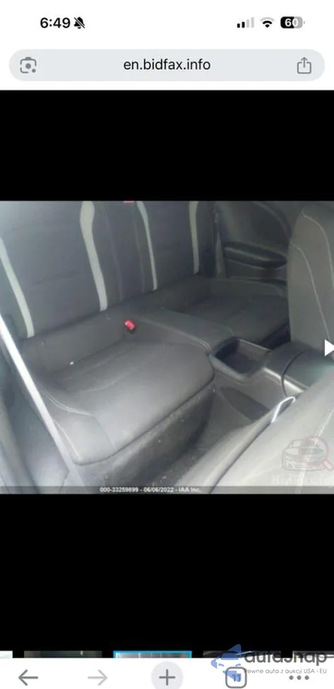 2019 Chevrolet Camaro Ss z USA, uszkodzony, nr VIN 1G1FE1R76K0151129